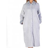 Luxury Patterned Button Through Housecoat