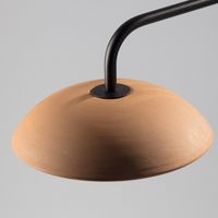 lampara de mesa led absidiola plato brazo largo 35w