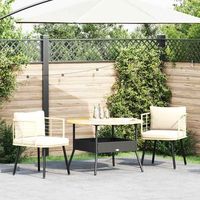 sillones de jardin con cojines 2 uds ratan sintetico natural cfw726465