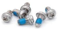 pernos inoxidables ligeros galfer  6 piezas  m5x10   torx t25 para sistema de disco estandar de 6 pernos