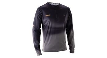Maillot de manga larga leatt trail 3 0 hombre negro gris