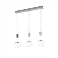 regleta de techo led madison opal dimmable 3x8w