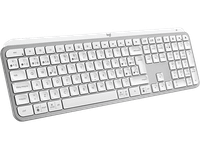 teclado inalambrico - logitech mx keys s bluetooth usb teclas programables carga rapida retroiluminacion multidispositivo windowsmac blanco
