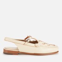 hereu womens roqueta leather slingback flats - uk 8