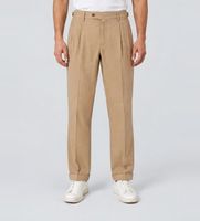berwich para hombre ts1620x pantalon retrolong beige 56 casual algodon clasico