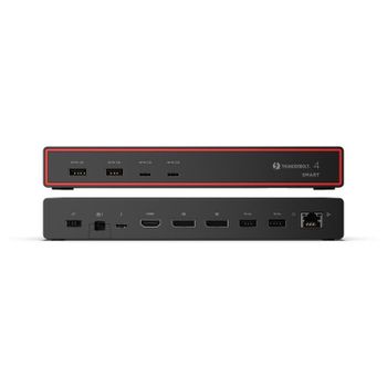 Replicador de puertos Lenovo ThinkPad Thunderbolt 4 Smart Dock Gen2 7500, 100W, 2500 Mbit/s