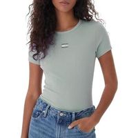 tommy hilfiger camiseta badge para mujer