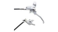 hope tech4 x2 disc break   latiguillo delantero estandar plateado