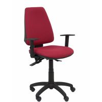 piqueras y crespo elche s bali silla de oficina brazos regulables ruedas nylon granate