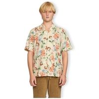 revolution camisa manga larga cuban 3111 shirt - orange para hombre