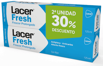 Lacer Lacerfresh Gel Dentífrico 2x125 ml
