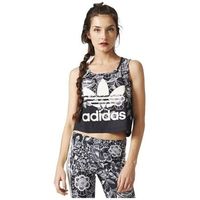 adidas camiseta tirantes originals the farm florido crop tank top para mujer
