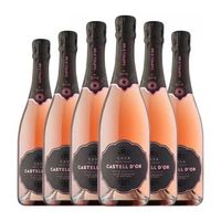 castell dor rosado brut cava 75 cl 115 vol pack de 6 unidades