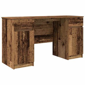 Escritorio | Mesa De Trabajo Madera Vieja 140 X 49 X 76 Cm Madera Contrachapada