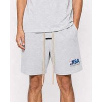 fear of god short essentials fw24 nba shorts light heather para mujer
