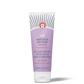 First Aid Beauty KP Bump Eraser Body Scrub with 10% AHA 226g