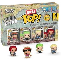 set de mini figuras funko bitty pop one piece 4-pack de vinilo