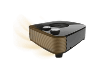 calefactor portatil - cecotec readywarm 2050 max horizon black termoventilador 2000 w termostato regulable 3 modos de funcionamiento negro