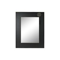 espejo abeto mdf 70x4x90 oriental negro