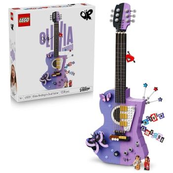 LEGO Editions Guitarra Roble de Olivia Rodrigo, Juguete de construcción +14 años - 43031
