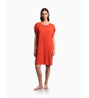 emporio armani para mujer ew002965af19024 camison essential studs coral l homewear viscosa manga corta