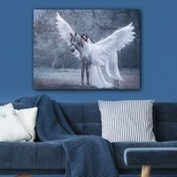 pintura decorativa lienzo 100967911070100 multicolor 70x100 cm