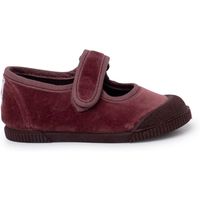 pisamonas pantuflas merceditas barefoot terciopelo puntera goma para nina