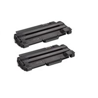 compatible multipack dell 1135n printer toner cartridges 2 pack -593-10961