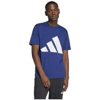 adidas camiseta t-shirt essentials big logo marine para hombre