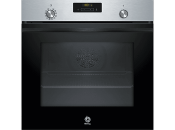Horno - Balay 3HB4841X3, Serie Acero, Multifunción, Pirolítico e hidrolítico, 71 l , AutoChef 10 recetas Raíles Comfort, 60 cm, Inox