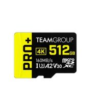 tarjeta microsd team group pro tppmsdx512gia2v3003 512gb uhs-i u3 a2 v30
