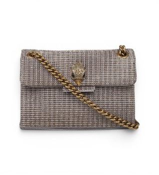 Kurt Geiger para mujer. 3036240609 Bolso Mini Kensington de tela beige (OSFA), Casual