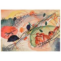 legendarte - cuadro lienzo impresion digital - aquarela 6 - wassily kandinsky - decoracion pared cm 80x100