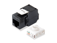 kit 8 uds conector hembra rj45 utp cat6a panel keystone tool free ref- 769226