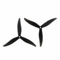 6 pares gemfan 7043 7x43 7 pulgadas helice de 3 palas con orificio de 5mm para drones rc carreras fpv