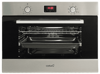 horno compacto - cata cmd 5008 x multifuncion 8 funciones aquasmart 60 cm a inox negro