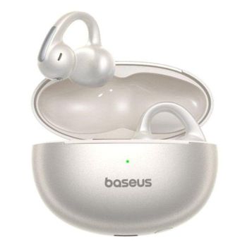 Auriculares Baseus Bowie MC1 Pro inalámbricos Bluetooth Open-Ear con IP67, 40 h autonomía, blancos