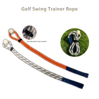 Entrenador de Swing de Golf, Herramienta de Práctica de Swing Tempo, Cuerda de Potencia, Banda de Fitness para Swing, Cuerda de Entrenamiento de Golf