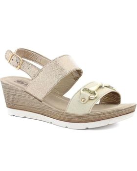 de INBLU SANDALIA CUNA PARA MUJER EL30 COLOR PLATINO