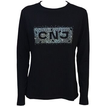 Café Noir Camiseta manga larga JT0133 para mujer