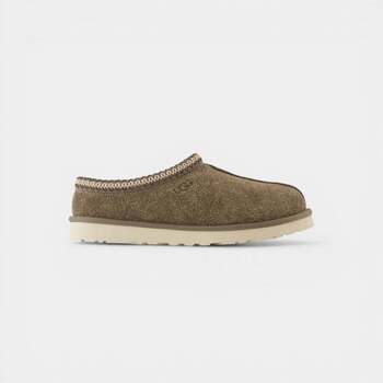 UGG Pantuflas Tasman Shaggy Suede Slipper Smoke Plume para mujer