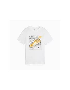 Camiseta Puma Graphics IV B Niño Blanco