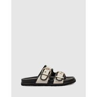 kamome trends sandalias sandalia laria negro para mujer