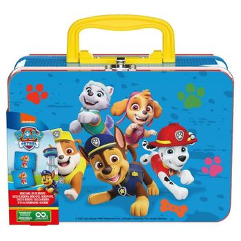 Juego de mesa Spin Master Memo Patrulla Canina 72 cartas maletín metálico