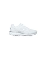 zapatillas skechers bountiful - quick pa mujer white silver