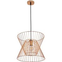lampara de techo retro - lampara colgante de diseno - lia dorado