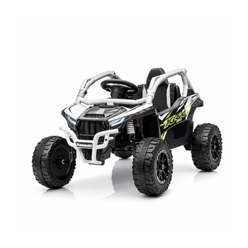 Kawasaki Teryx Krk 1000 12v Gris - Coche Eléctrico Infantil Para Niños Batería 12v Con Mando Control Remoto