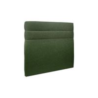cabecero 135 cm lines - tela natte verde caqui
