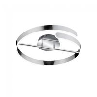 plafon de techo led parma cromo 37w