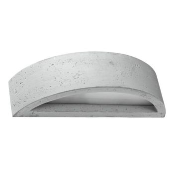 Aplique de pared naza cemento